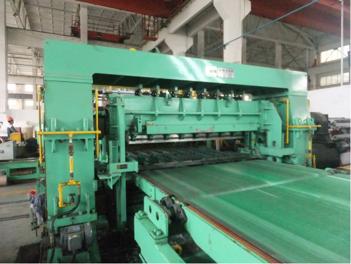 Two cranks type rotoring shear