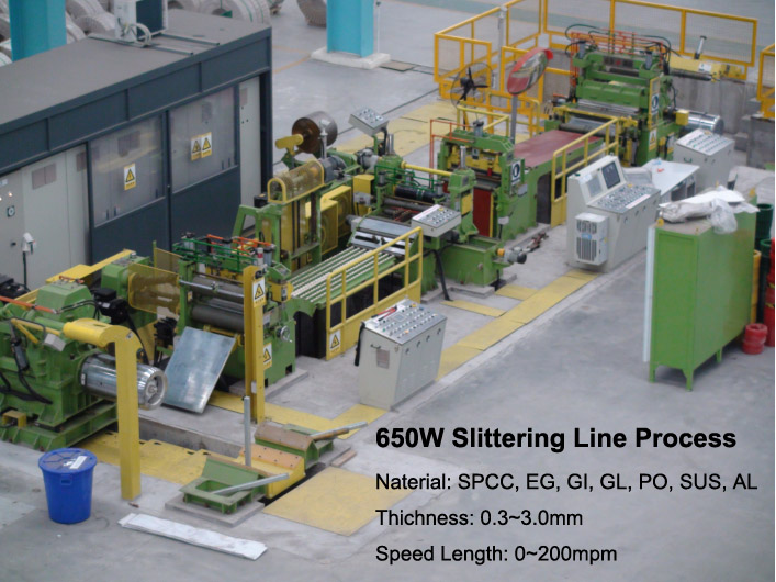 Slitting line